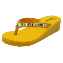画像をギャラリービューアに読み込む, Rhinestones Flip Flops Sandals