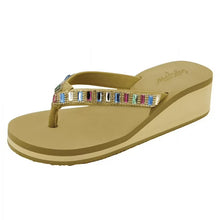 画像をギャラリービューアに読み込む, Rhinestones Flip Flops Sandals