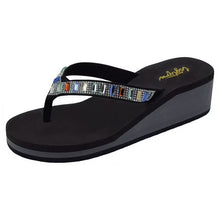 画像をギャラリービューアに読み込む, Rhinestones Flip Flops Sandals