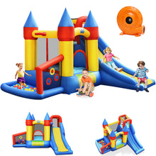 Load image into Gallery viewer, Kids Bounce House with Climbing Slide Without Blower