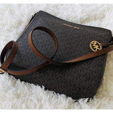 Load image into Gallery viewer, Michael Kors Signature Jet Travel Crossbody Bag