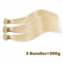 Load image into Gallery viewer, Brazilian Blonde 100% Human Hair Bundles Thick Soft Straight