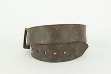 画像をギャラリービューアに読み込む, Louis Vuitton Ultra Rare Vintage Monogram Belt First Edition