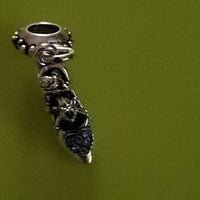 Load image into Gallery viewer, 100% Real 925 Sterling Silver Glass Slipper & Mice Dangle Pendant Charm Bead - slvhasitall