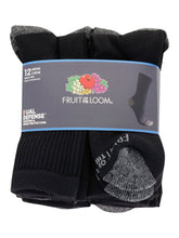 Load image into Gallery viewer, 12 PACK FRUIT OF THE LOOM ATHLETIC SOCKS - slvhasitall