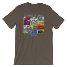 Load image into Gallery viewer, 12 Tribes Of Israel - Hebrew Israelite T- Shirt Clothing - slvhasitall