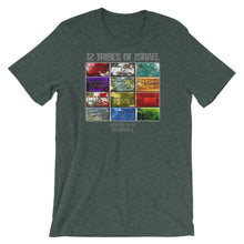 Load image into Gallery viewer, 12 Tribes Of Israel - Hebrew Israelite T- Shirt Clothing - slvhasitall