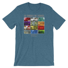 Load image into Gallery viewer, 12 Tribes Of Israel - Hebrew Israelite T- Shirt Clothing - slvhasitall