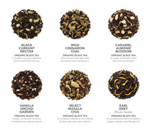 Load image into Gallery viewer, 12 Whole-Leaf Teabloom Organic Black Forest Pyramid Tea - slvhasitall