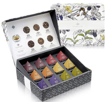 Load image into Gallery viewer, 12 Whole-Leaf Teabloom Organic Black Forest Pyramid Tea - slvhasitall