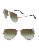 Load image into Gallery viewer, Ray-Ban Men's Aviator Tortoiseshell Aviator Sunglasses