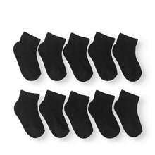 Load image into Gallery viewer, Boys 10 Pack Ankle Socks