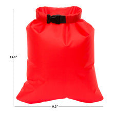 Load image into Gallery viewer, Outdoor Weather Resistant Dry Sacks Bag- 3 Pack - Unisex, Blue, Red