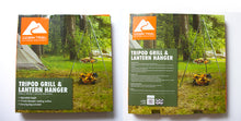 Load image into Gallery viewer, Ozark Trail Camp Tripod Grill with Lantern Hanger, 1pc Grill