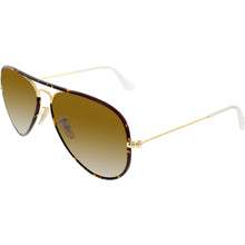 Load image into Gallery viewer, Ray-Ban Men's Aviator Tortoiseshell Aviator Sunglasses