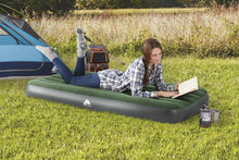 Load image into Gallery viewer, Ozark Trail Tritech Airbed Twin 10" with Battery Pump Included and Antimicrobial Coating