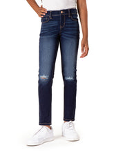 Load image into Gallery viewer, Girls Mid Rise Destructed Skinny Sizes 5-18 & Slim