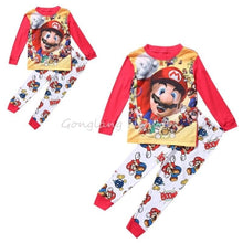 Load image into Gallery viewer, Super Mario Boys Sleepwear Pyjamas 1~7Y