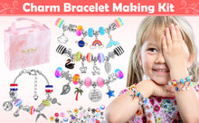 画像をギャラリービューアに読み込む, Xelparuc 85 Pieces Charm Bracelet Making Kit for Kids Girls Teens