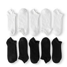 Load image into Gallery viewer, Wonder Nation Girls No Show Socks 10-Pack, Sizes S-L