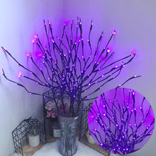 Load image into Gallery viewer, Nordic 5pcs Style Simulation Tree Branches Single 20 Lights Decoration