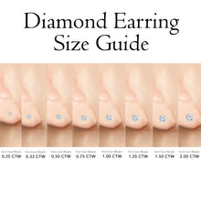 画像をギャラリービューアに読み込む, Brilliance Fine Jewelry 0.25 Carat T.W. Diamond Stud Earring