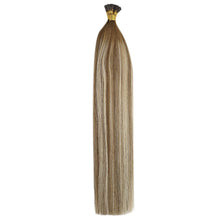 Load image into Gallery viewer, I Tip Hair Extensions Remy Human Blonde 24 inch Keratin Hair