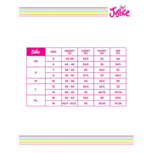 Load image into Gallery viewer, Justice Girls Collection X Fashion Legging Sizes