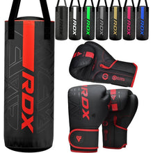 Load image into Gallery viewer, RDX Kids Punching Bag 2FT with Boxing Gloves
