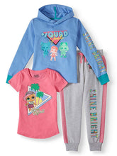 Load image into Gallery viewer, L.O.L Surprise! Girls' Graphic Hoodie,Top and Legging Set