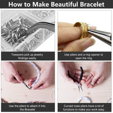 画像をギャラリービューアに読み込む, Jewelry Making Starter Kit With Repair Tools Supplies
