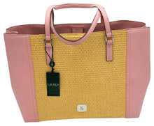 Load image into Gallery viewer, Ralph Lauren Percy Straw Tote