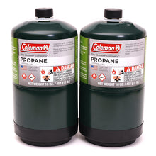 Load image into Gallery viewer, Coleman Propane Camping Gas Cylinder 2-Pack