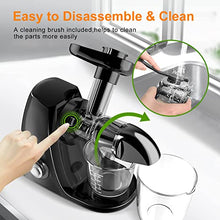 Load image into Gallery viewer, Aucma Slow Juicer Machine (Iiron Black)