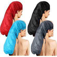 Load image into Gallery viewer, 4 Pcs Jumbo Shower Caps for Women