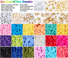 画像をギャラリービューアに読み込む, Bracelets Making Kit 4800 Pcs