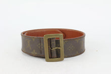 画像をギャラリービューアに読み込む, Louis Vuitton Ultra Rare Vintage Monogram Belt First Edition