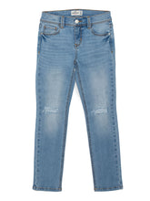 Load image into Gallery viewer, Girls Mid Rise Destructed Skinny Sizes 5-18 & Slim