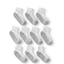Load image into Gallery viewer, Boys 10 Pack Ankle Socks