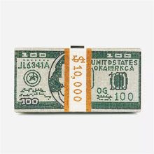画像をギャラリービューアに読み込む, Diamond Rhinestone Bling Money Clutch Handbags