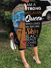 Load image into Gallery viewer, Sexy Loose Africa Women's Bat Sleeve Large Size Evening Elegant Dresses (Ladies dress) - slvhasitall