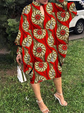 Load image into Gallery viewer, Sexy Loose Africa Women's Bat Sleeve Large Size Evening Elegant Dresses (Ladies dress) - slvhasitall