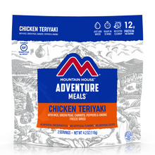 Load image into Gallery viewer, Mountain House Chicken Teriyaki with Rice, Freeze Dried, Camping Food, 2 Servings, Gluten-Free
