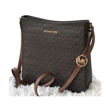Load image into Gallery viewer, Michael Kors Signature Jet Travel Crossbody Bag