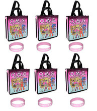 Load image into Gallery viewer, L.O.L. SURPRISE! Set of 6 Reusable 8 Inch Tote Bags Party