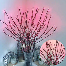 Load image into Gallery viewer, Nordic 5pcs Style Simulation Tree Branches Single 20 Lights Decoration