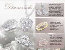 画像をギャラリービューアに読み込む, Miabella Women's 1/4 Carat T.W. Diamond Sterling Silver Double Halo Earrings