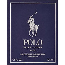 画像をギャラリービューアに読み込む, Ralph Lauren Polo Blue Eau de Toilette, Cologne for Men, 4.2 Oz