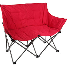 Load image into Gallery viewer, Ozark Trail Camping Love Seat Chair, Red