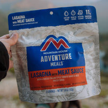 Load image into Gallery viewer, Mountain House Lasagna w/Meat Sauce, Freeze-Dried Camping & Backpacking Food, 2-Serving Pouch